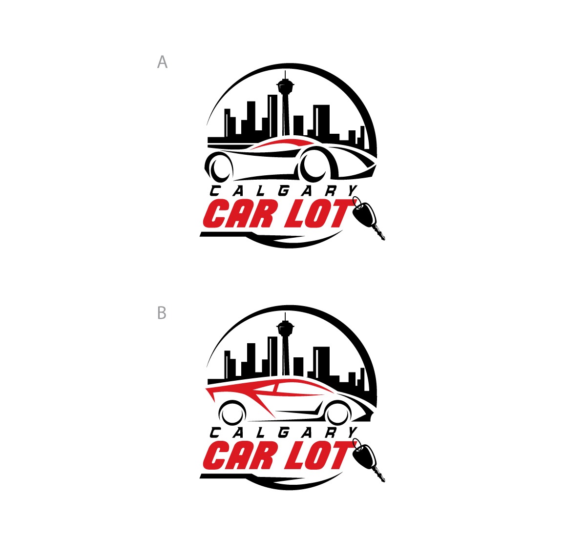 Logo Design by sol design2 for Calgary Car Lot | Design #27113993
