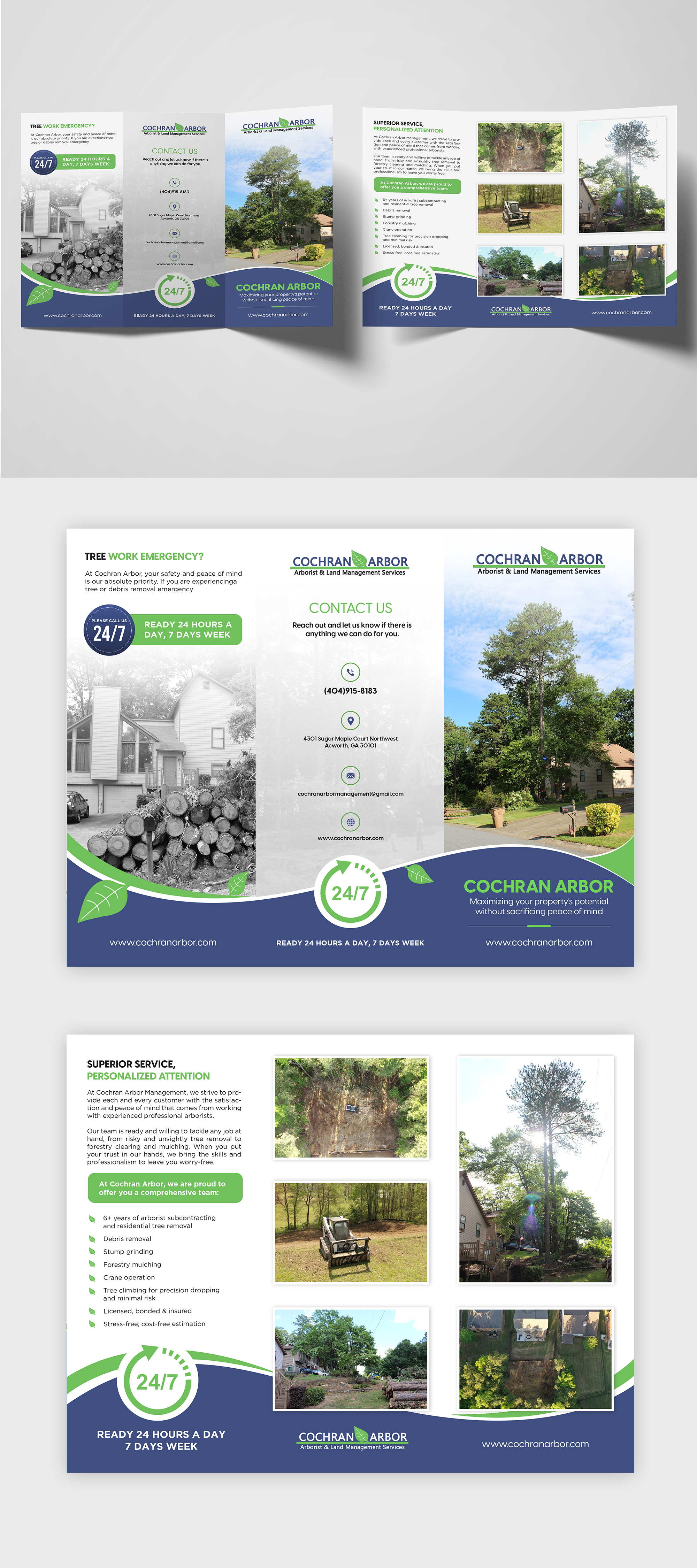 Brochure Design by debdesign for Cochran Arbor Management | Design #27093046