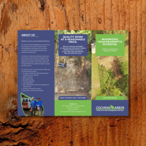 Design de Brochure par barinix pour Cochran Arbor Management | Design #27143510