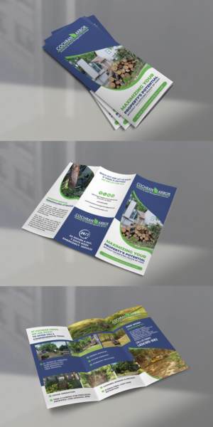 Tree Service Real Estate Literature | Diseño de Brochure por BLUE WINGS