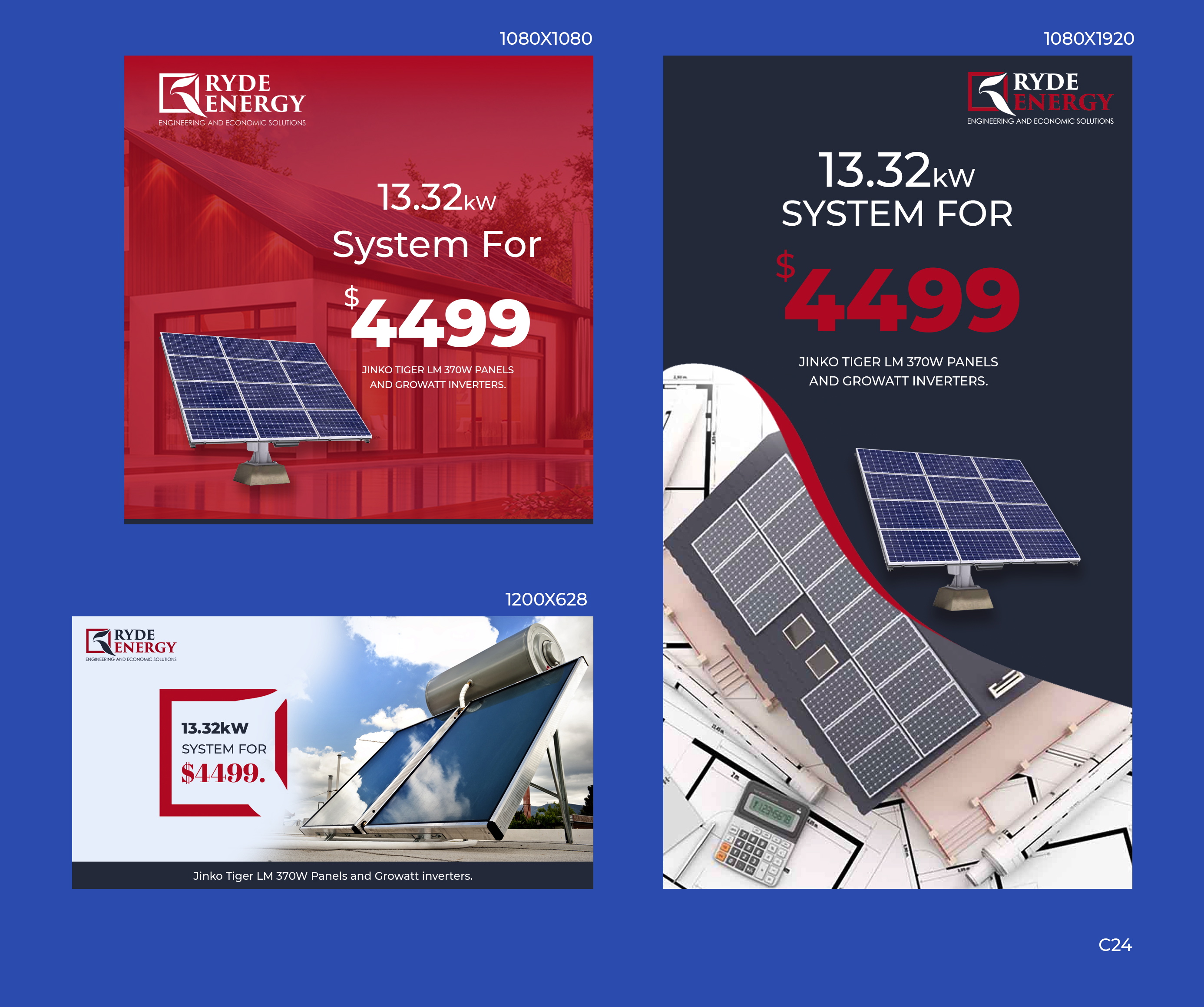 Banner Ad Design by pb for Ryde Energy | Design #27093945