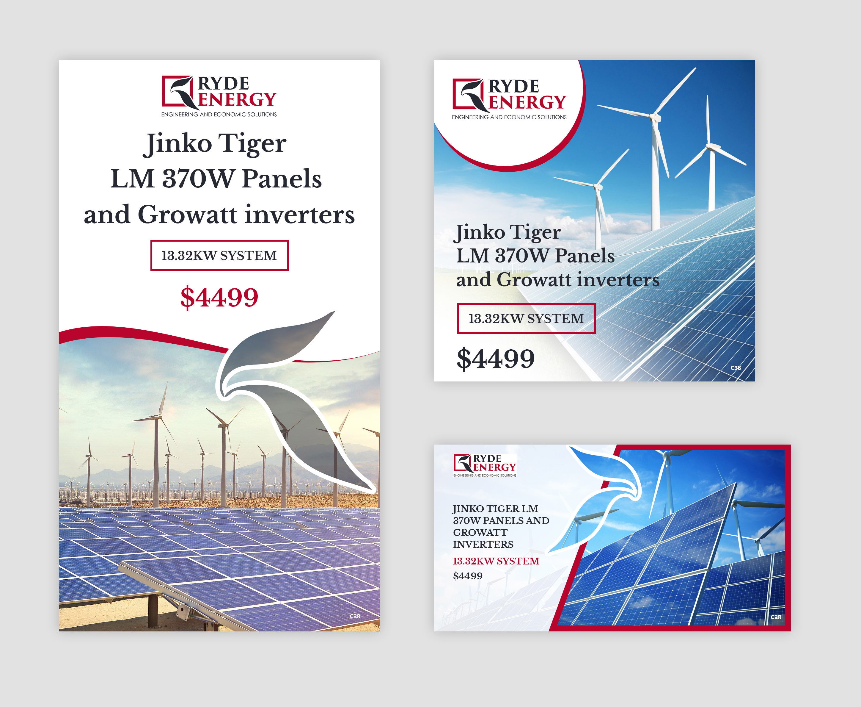 Banner Ad Design by pb for Ryde Energy | Design #27093956