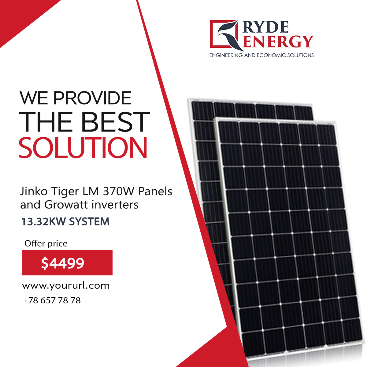 Design de Bannière  par u2smile pour Ryde Energy | Design #27103235