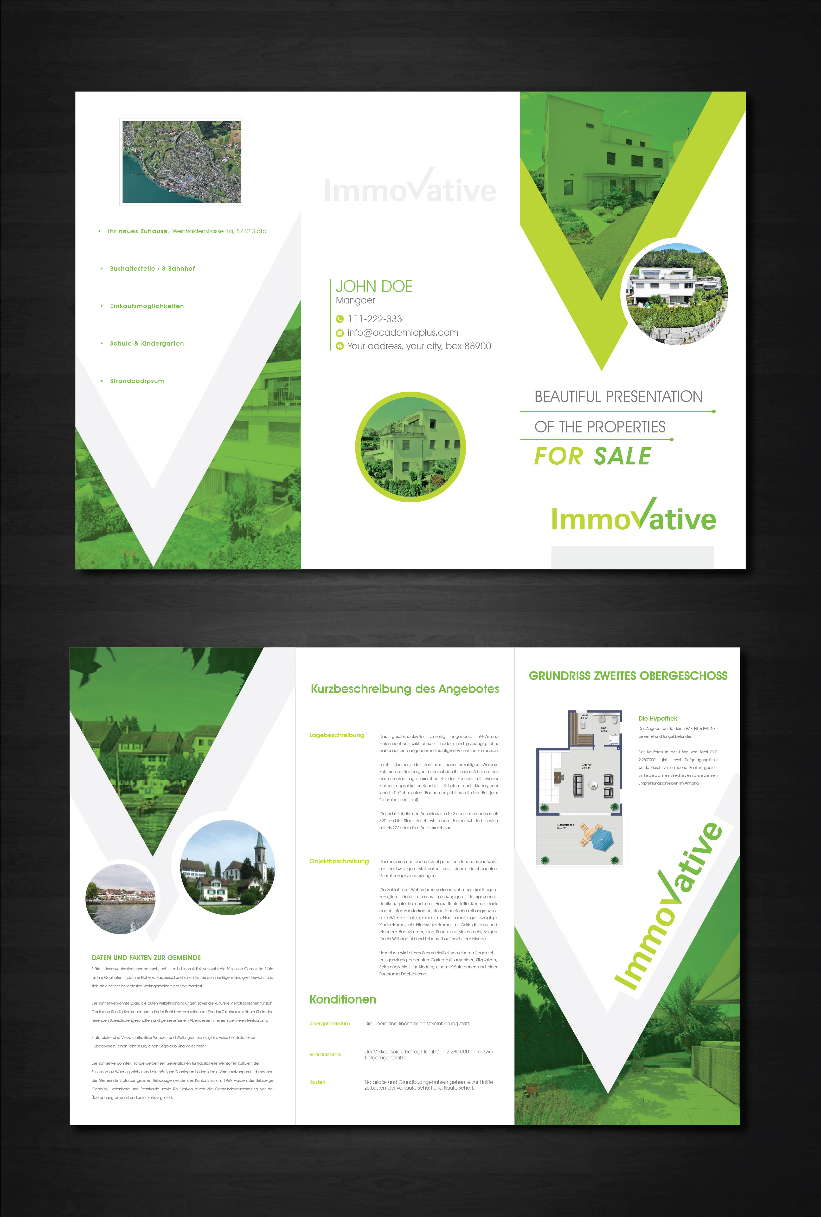 Brochure Design by artbitin for Immovative | Design #27096032
