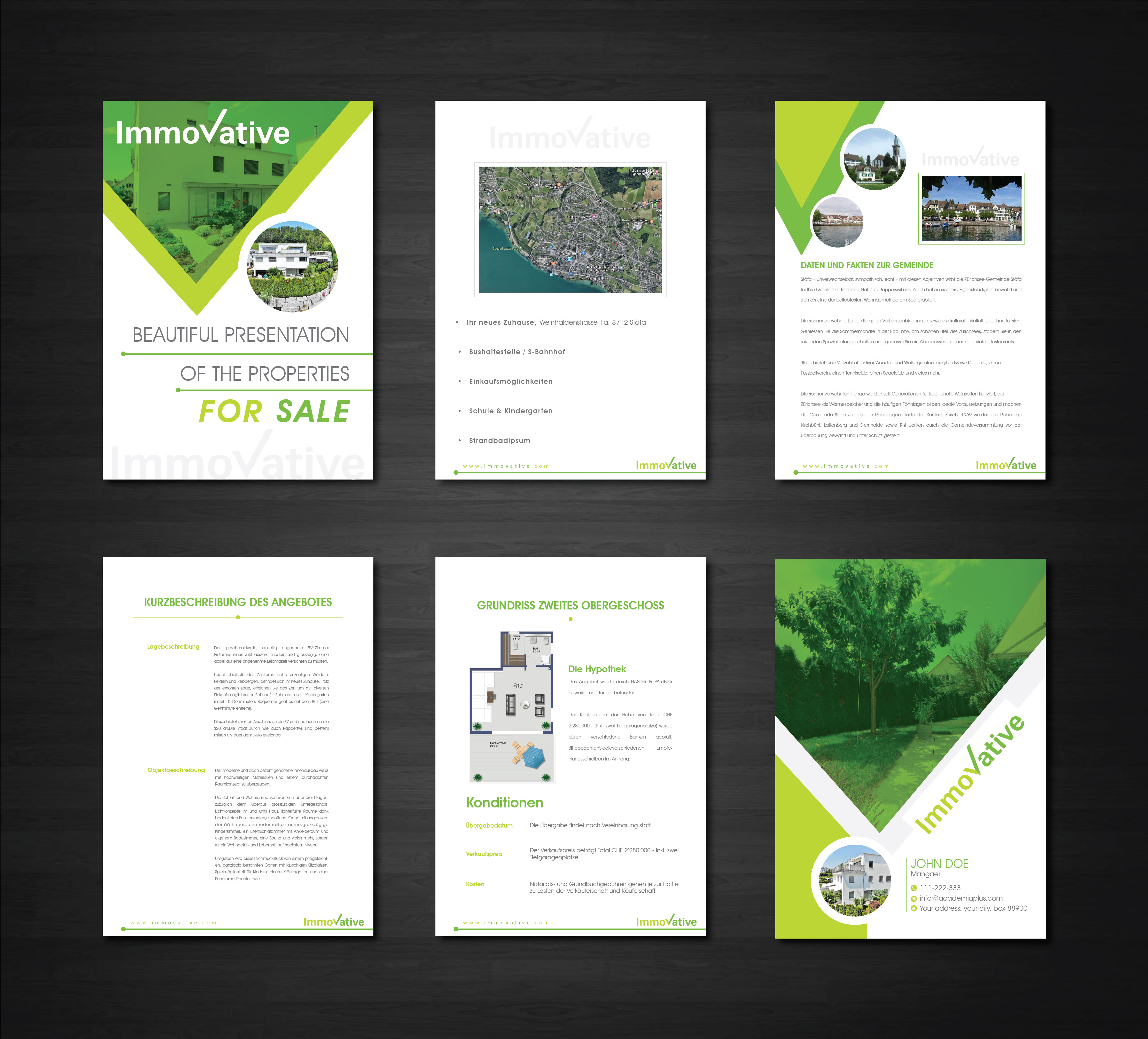 Brochure Design by artbitin for Immovative | Design #27100739
