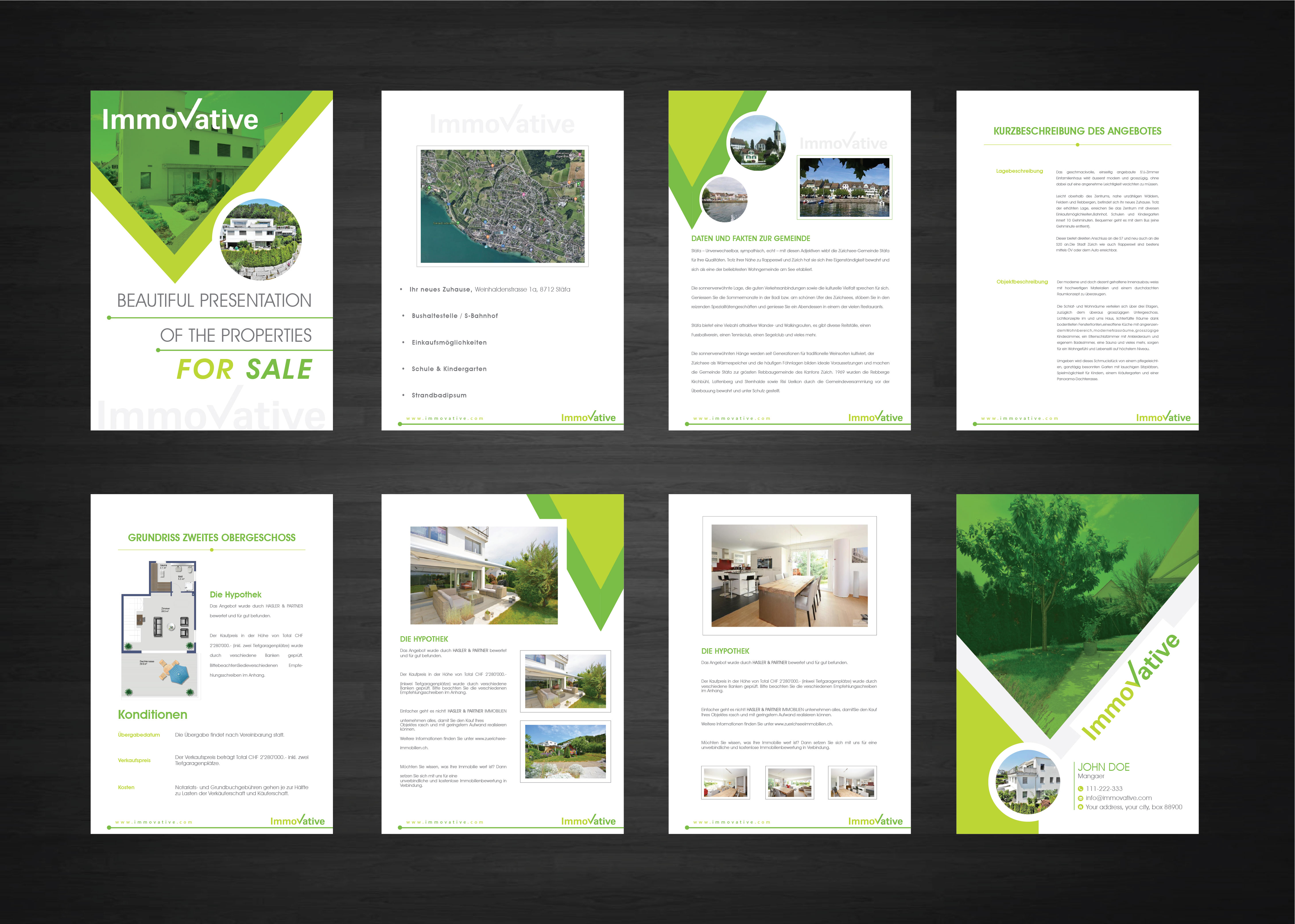Brochure Design by artbitin for Immovative | Design #27106664