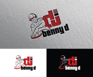 DJ Benny D | Logo Design by Iris 3