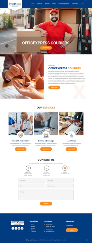 Web Design by pb for this project | Design: #27098856