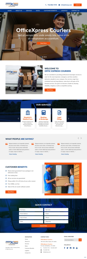 Web Design by pb for this project | Design: #27098865