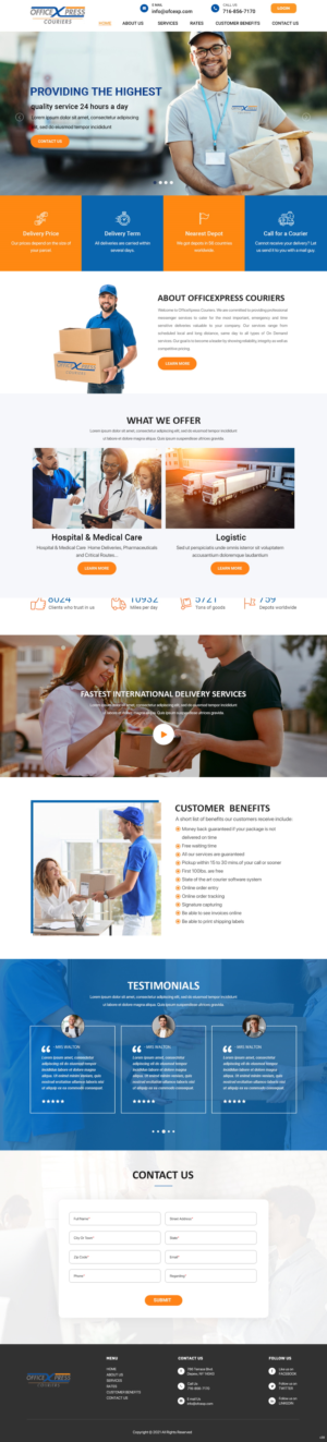 Web Design by pb for this project | Design: #27116669