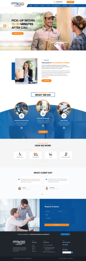 Web Design by Shijo John for this project | Design: #27096788