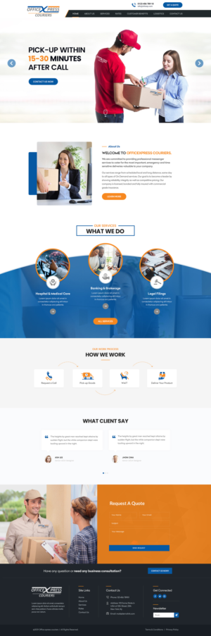 Web Design by Shijo John for this project | Design #27096814