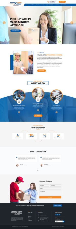 Web Design by Shijo John for this project | Design: #27096913