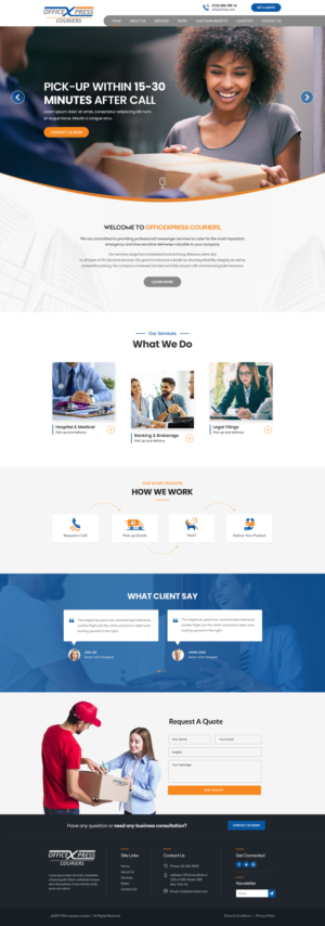 Web Design by Shijo John for this project | Design: #27098707