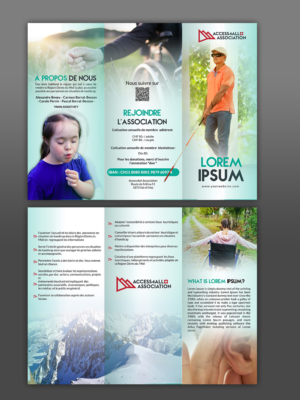 Access for All Association (association pour améliorer l'accessibilité aux personnes handicapées) | Flyer-Design von n214008