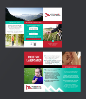 Access for All Association (association pour améliorer l'accessibilité aux personnes handicapées) | Flyer-Design von DA.