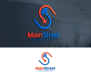MainStreet Broadband | Logo Design by BabAgori