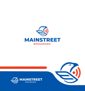 MainStreet Broadband | Design de Logo par ecorokerz