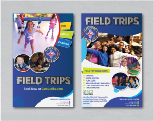 Flyer Design by alex989 for Carousel Skate Center | Design: #27104148