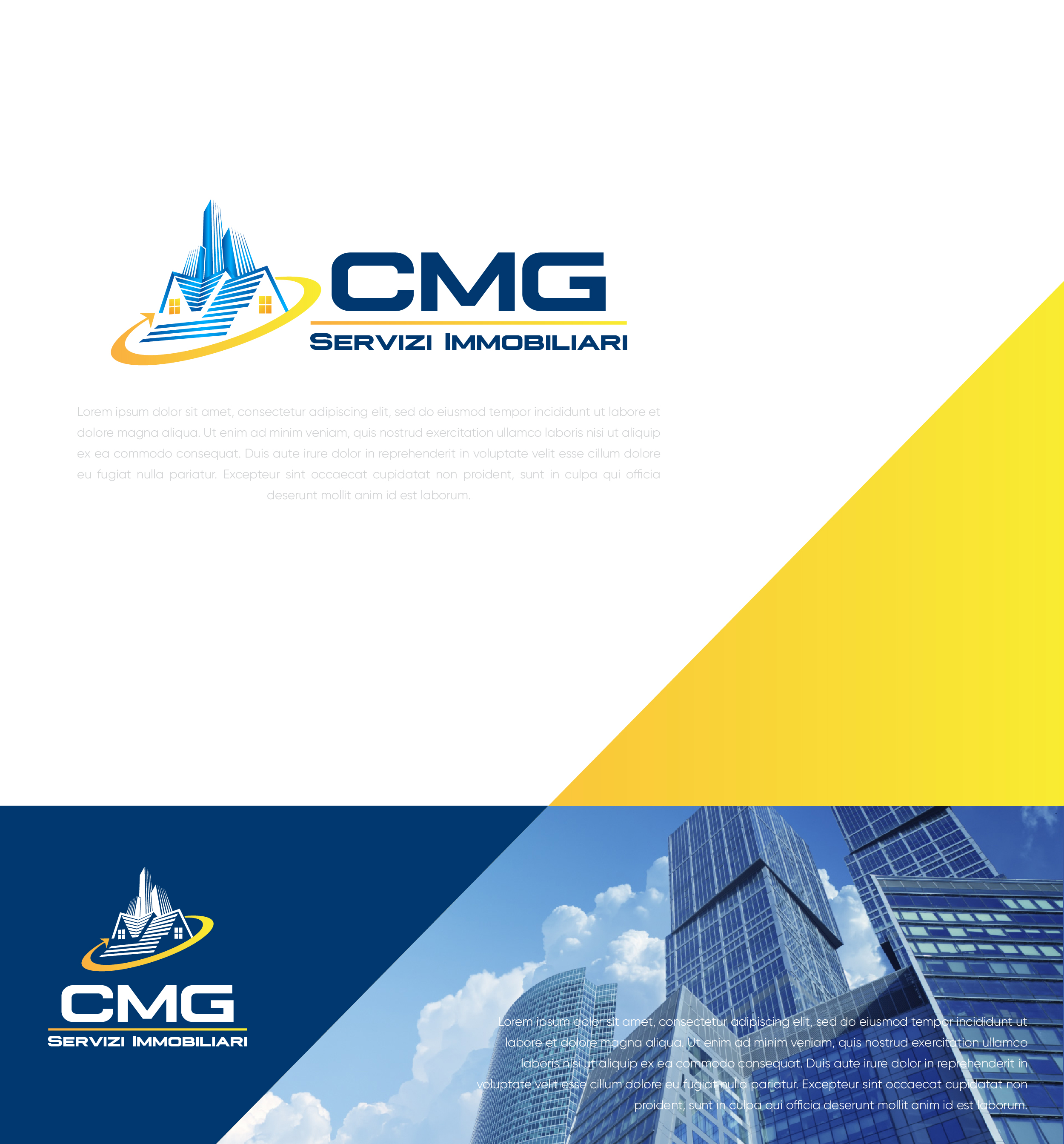 Logo-Design von dharlan für CMG Servizi Immobiliari s.r.l.s. | Design #27097207