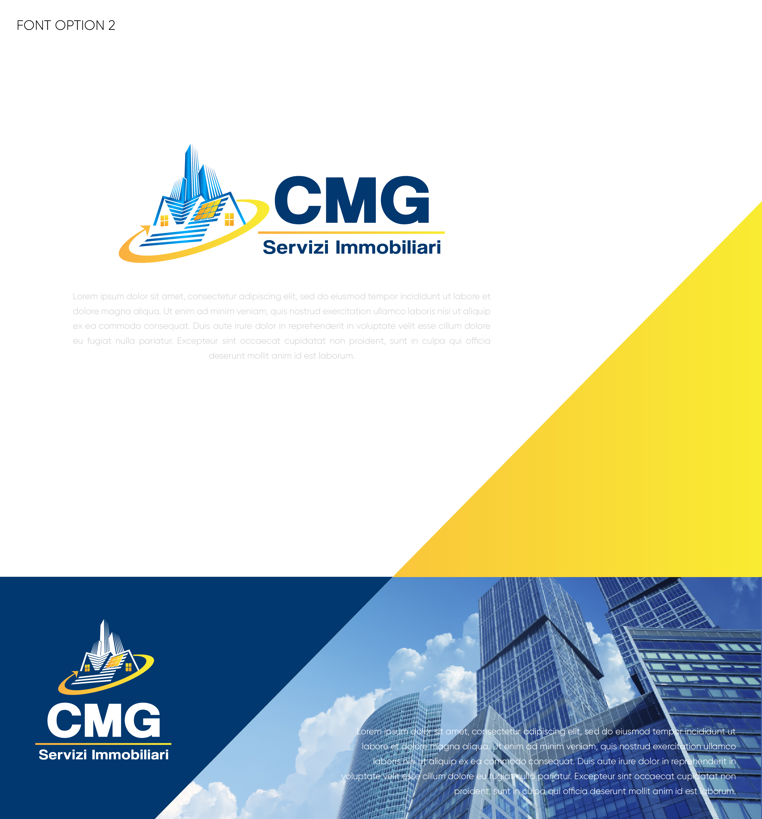 Logo Design by dharlan for CMG Servizi Immobiliari s.r.l.s. | Design #27100055