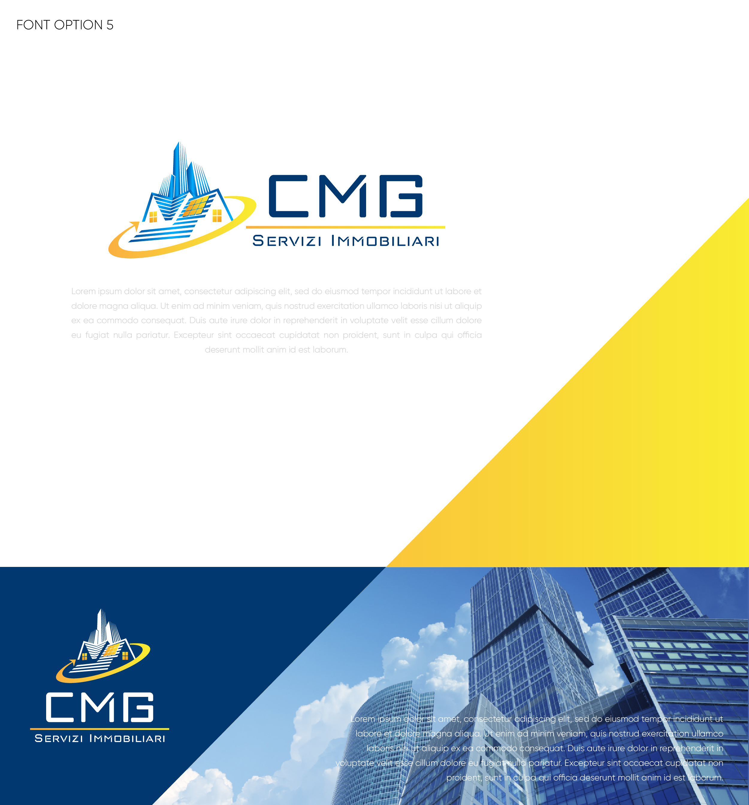 Design de Logo par dharlan pour CMG Servizi Immobiliari s.r.l.s. | Design #27100059