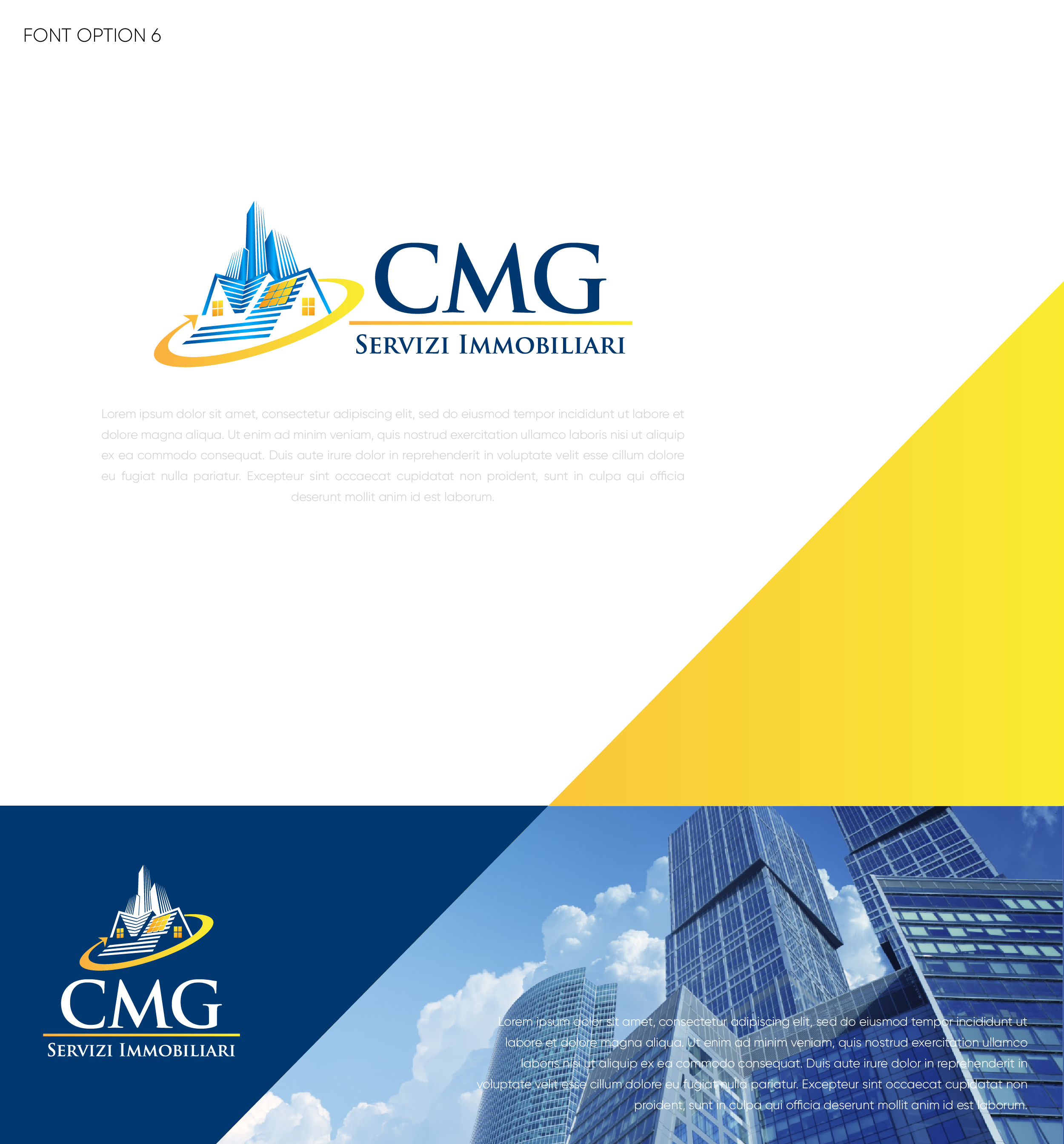 Logo Design by dharlan for CMG Servizi Immobiliari s.r.l.s. | Design #27100060