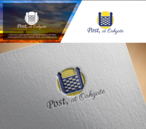 Post, at Oakgate | Logo Design by damian