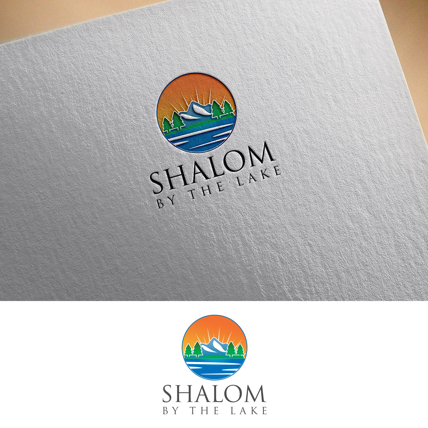 Design de Logo par DesignDUO pour Shalom by the Lake | Design #27159172
