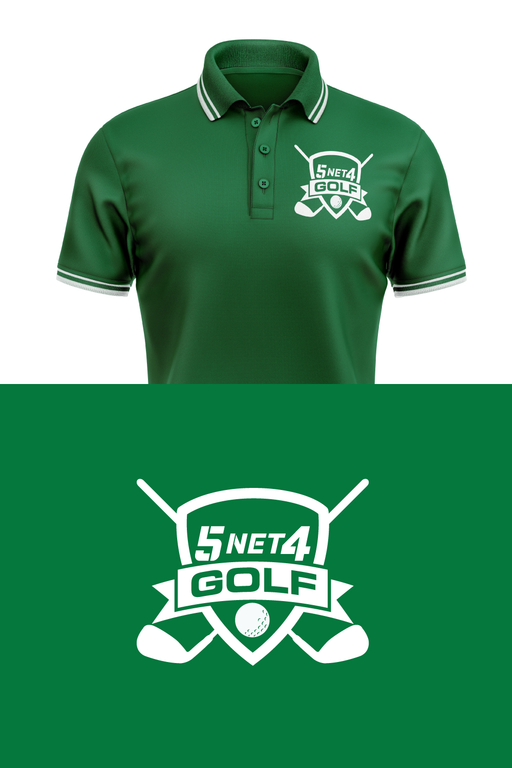 Logo-Design von Sergio Coelho für 5 Net 4 Golf | Design #27099632