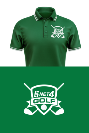 Logo Design by Sergio Coelho for 5 Net 4 Golf | Design: #27099632