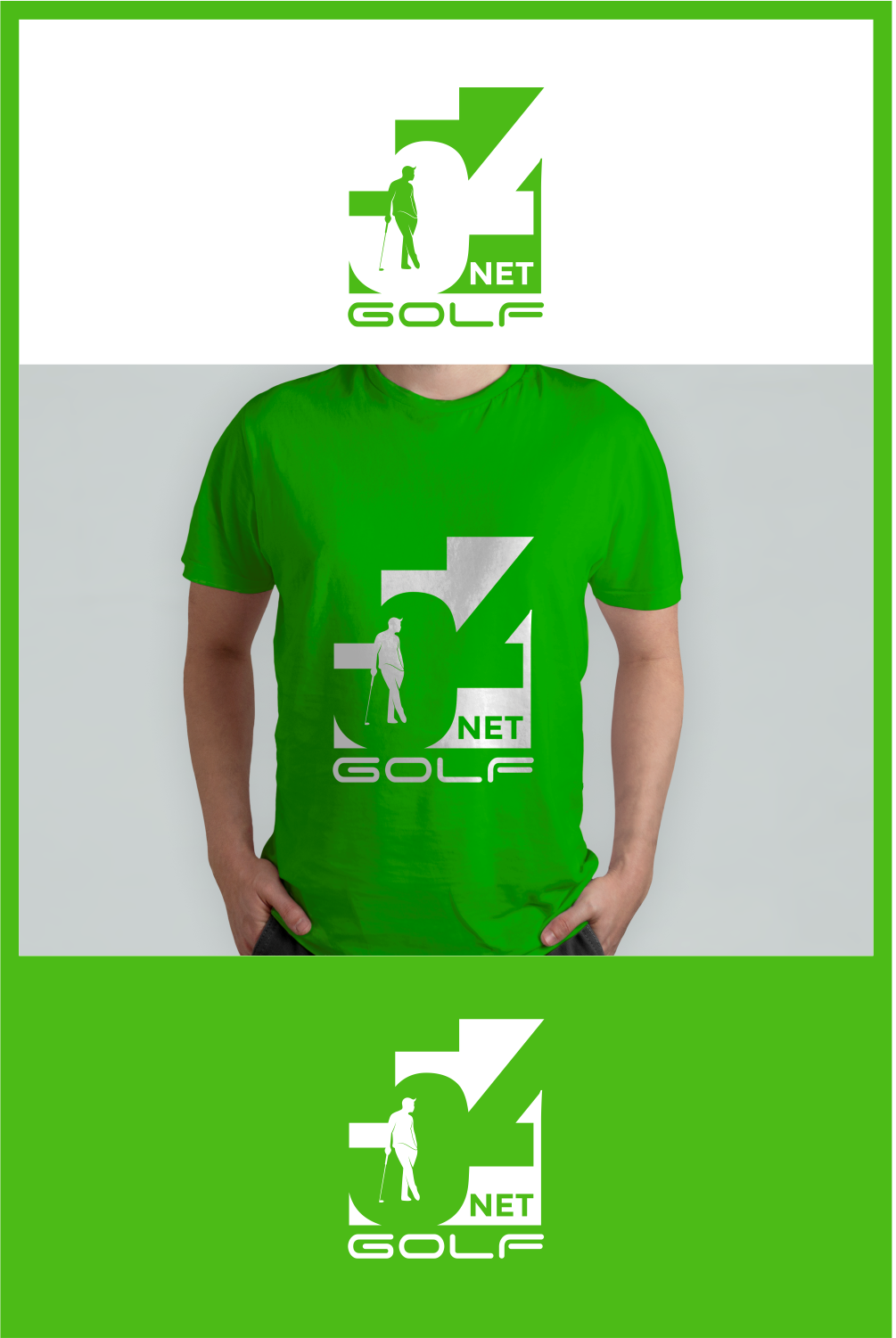 Logo Design by yuki ( yaoki_yukiro ) for 5 Net 4 Golf | Design #27099882