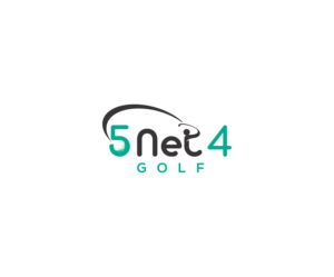 5 Net 4 Golf—-try to have 5 Net 4 on one line then Golf underneath | Logo Design by MKR