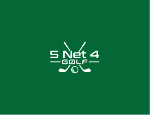 5 Net 4 Golf—-try to have 5 Net 4 on one line then Golf underneath | Logo Design by BNdesigner