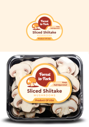 Brand name is Forest to Fork - space for label specifics as shown in examples | Diseño de Logo por Omee