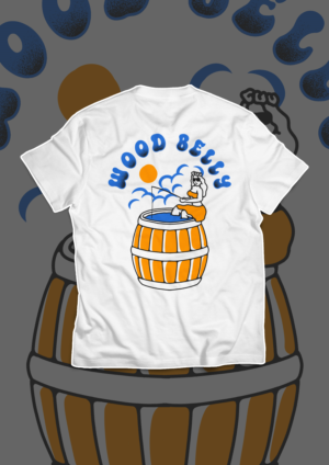Diseño de Camiseta por cubucub_ para Wood Belly Music | Diseño #27097022