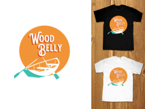 New t-shirt design for Colorado bluegrass band - Wood Belly | Diseño de Camiseta por MNM