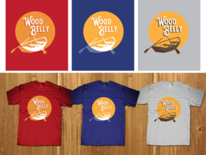 Design de T-shirt par MNM pour Wood Belly Music | Design : #27282041