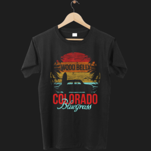 New t-shirt design for Colorado bluegrass band - Wood Belly | Diseño de Camiseta por O_O NIZAL O_O