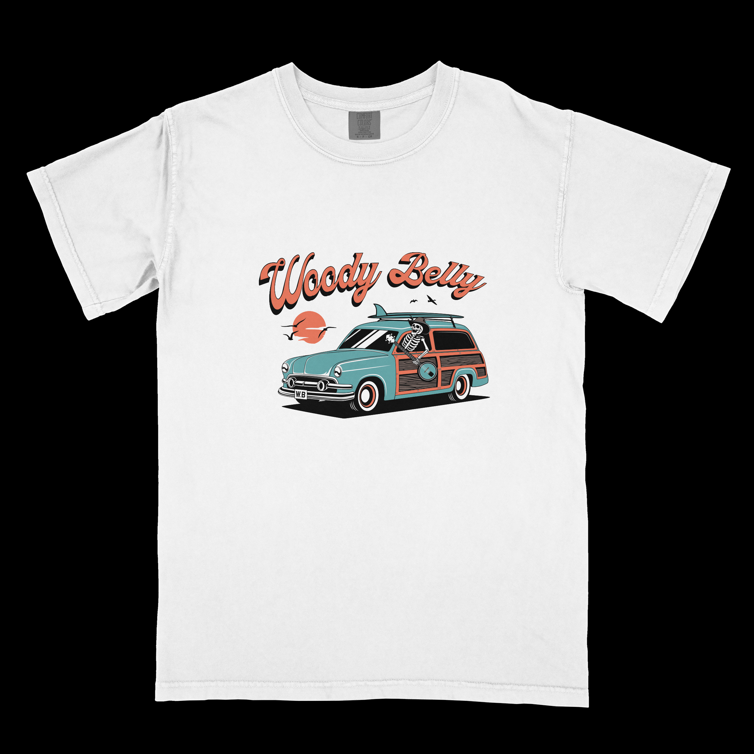 T-shirt Design by el_shekoo7 for Wood Belly Music | Design #27111581