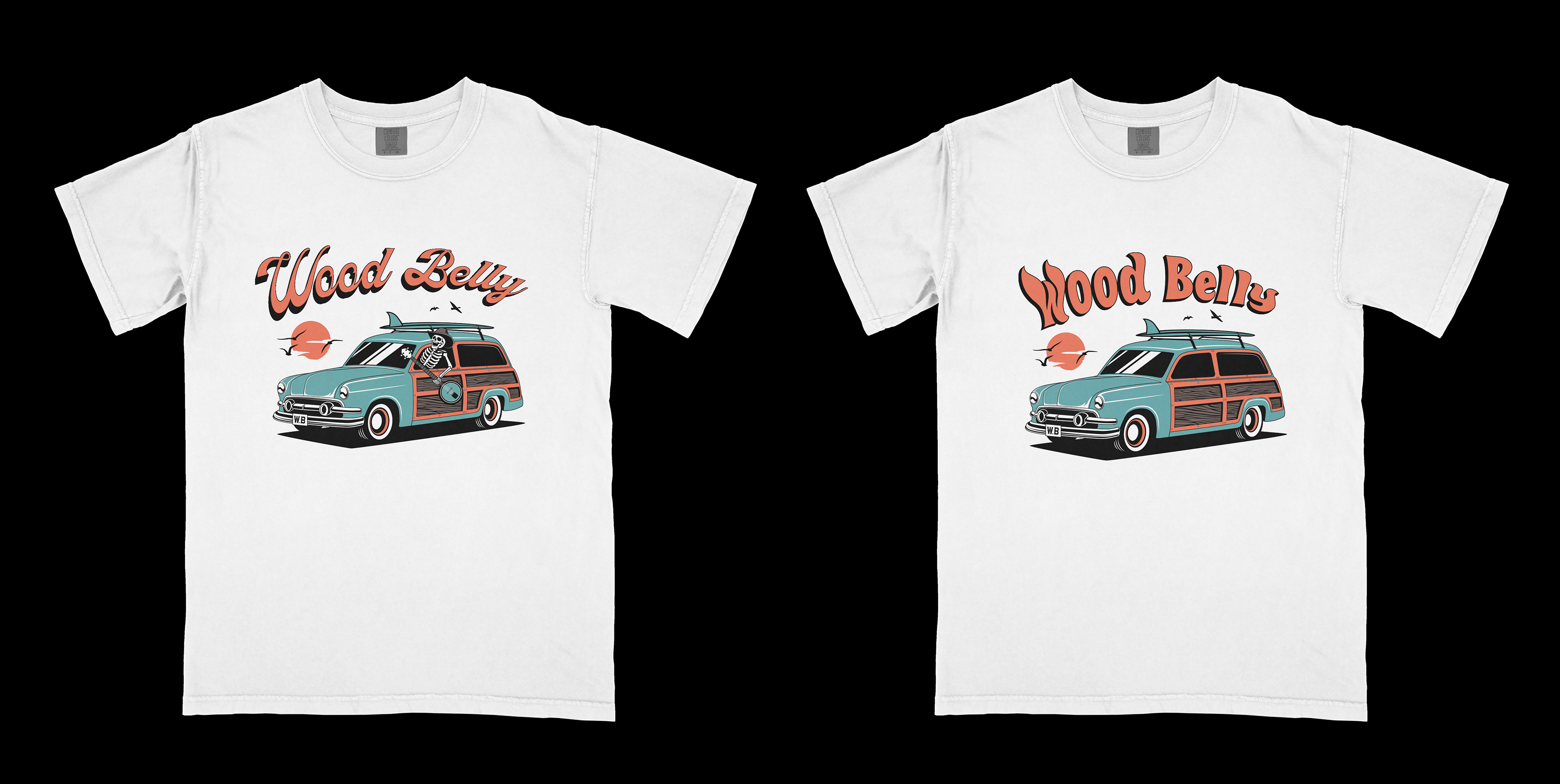 T-shirt Design by el_shekoo7 for Wood Belly Music | Design #27111955