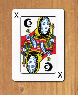 Sorceress playing card illustration | Diseño Gráfico por MNM