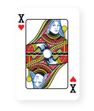 Sorceress playing card illustration