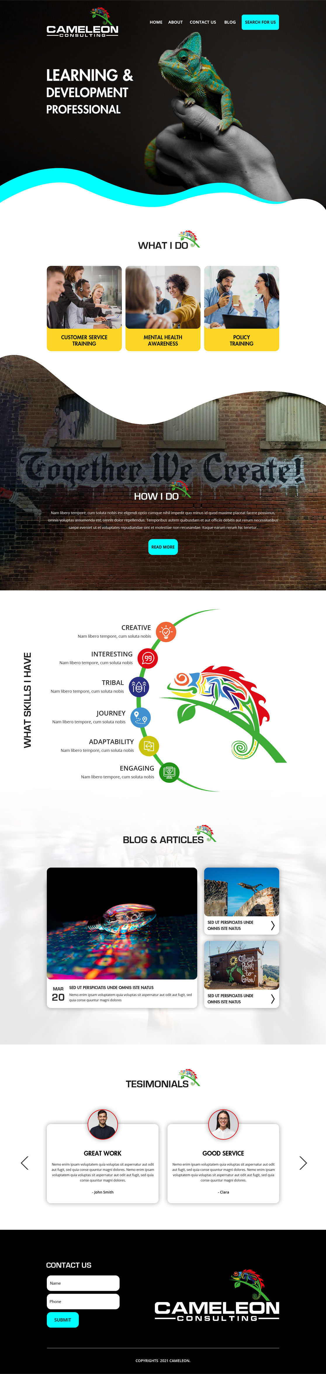 Web Design by MAZY for this project | Design #27278958