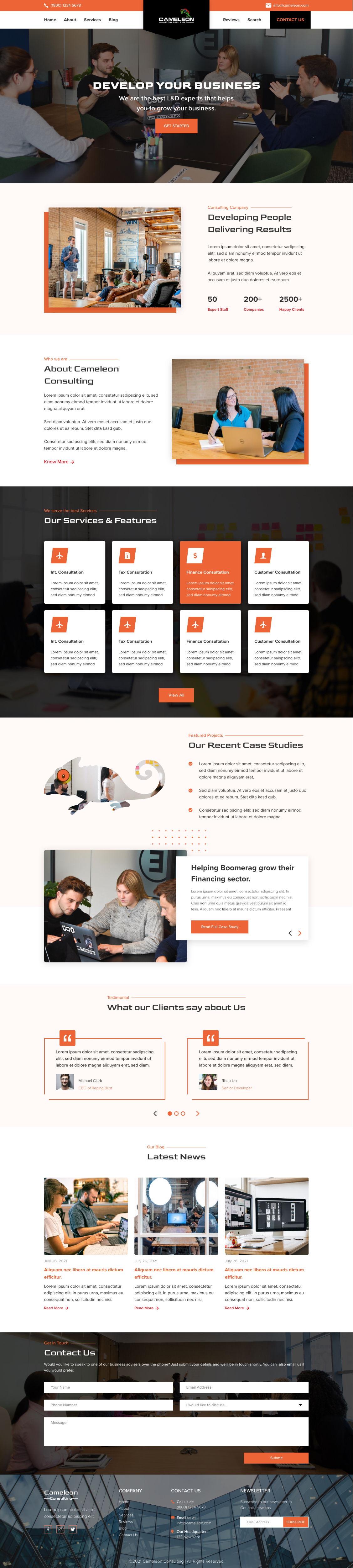 Web Design by Creative Air for this project | Design #27114742