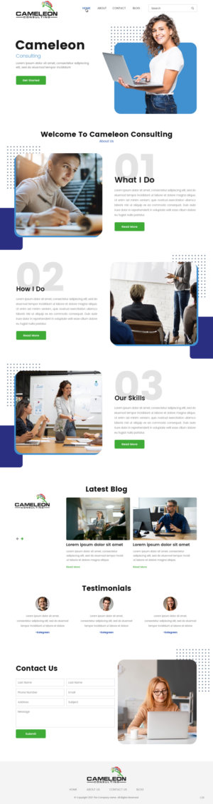 Web Design by pb for this project | Design: #27108585