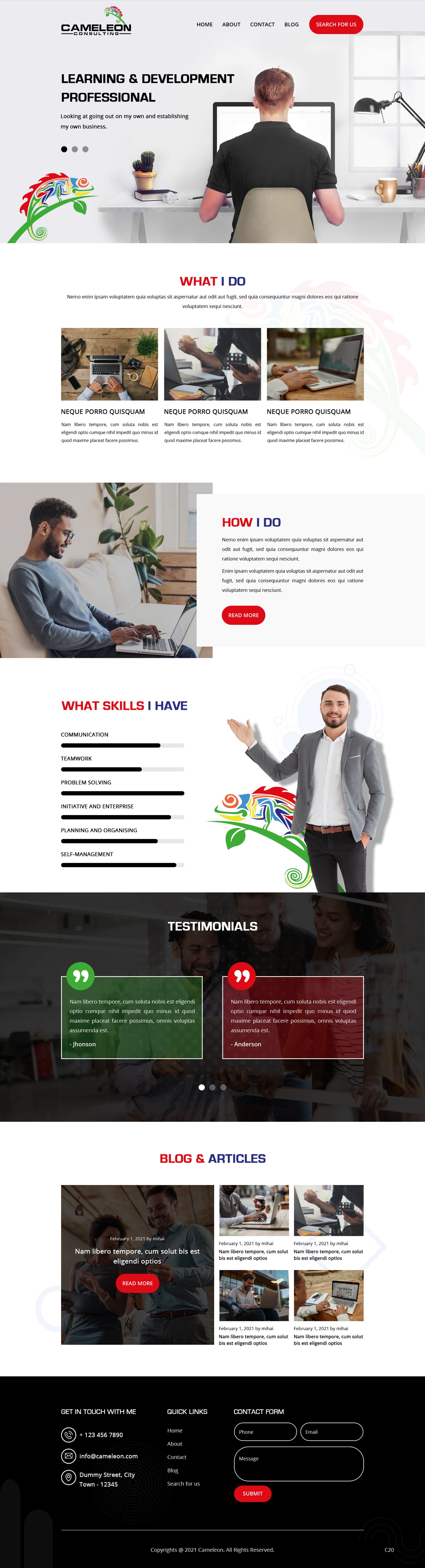 Web Design by pb for this project | Design #27108589