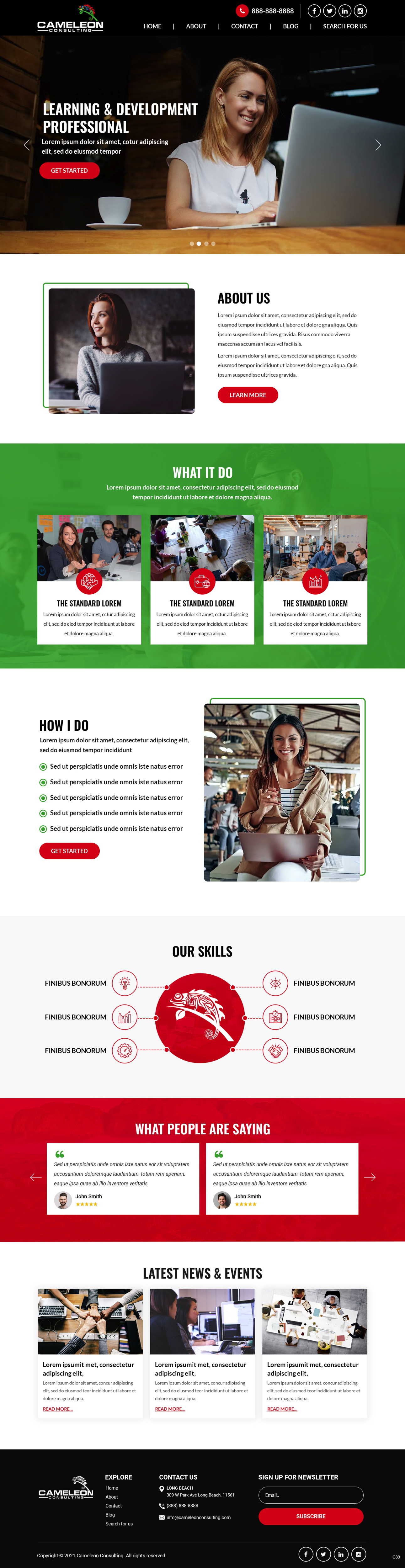 Web Design by pb for this project | Design #27108592