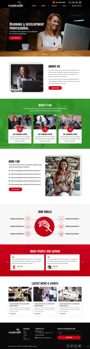 Web Design by pb for this project | Design: #27108592