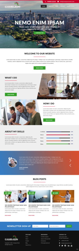 Web Design by pb for this project | Design: #27108596